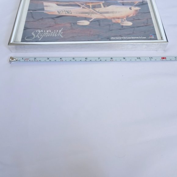 Cessna 172 Skyhawk Vintage Grand Canyon Print Framed - Picture 7 of 8
